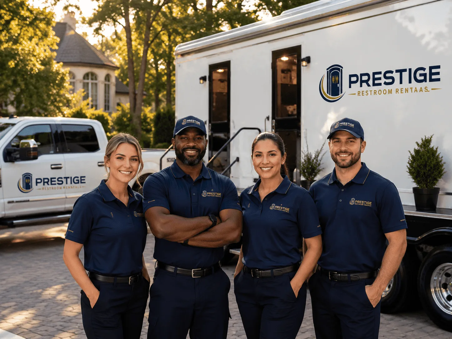 Trusted Luxury Portable Restrooms company in Lilly, GA